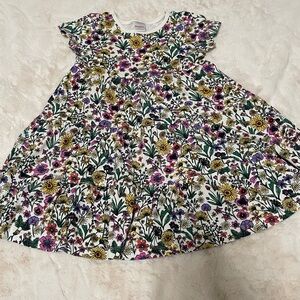 Hanna Andersson Multicolor Floral Kids Dress